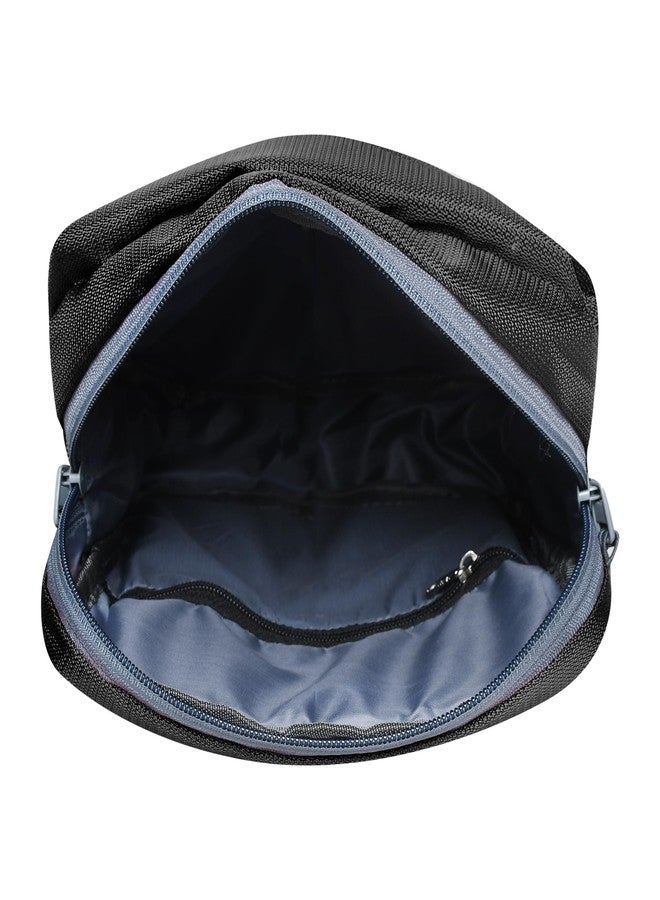 Stylbase 11 inches Sling Bag for Men and Women Small Passport Travel Bag side bags crossbody messenger sling bags men Water-Resistant for Office travel Lunch Bag (Black) - Image 4